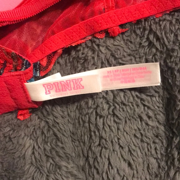 Pink racer back the date bra - Picture 3 of 3